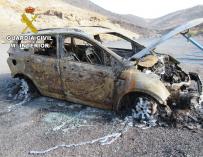 La Guardia Civil acreditó la participación del hombre en el incendio del coche después de planificar el viaje con 16 días de antelación