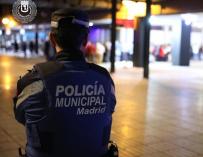 Agentes de la Policía Municipal de Madrid detuvieron al agresor (Servimedia)