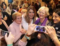 La Presidenta de la Junta de Andalucía y candidata por el Psoe en las elecciones andaluzas del 2 de diciembre Susana Díaz (EFE)