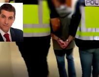 Imágenes de la detención en Zaragoza del Rey del cachopo