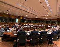 Jefes de Estado y de Gobierno en la cumbre europea