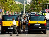 Taxi huelga Barcelona