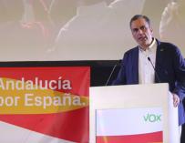 El secretario general de VOX, Javier Ortega