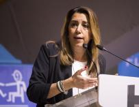 La presidenta en funciones de la Junta, Susana Díaz, inaugura el I Congreso de M