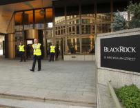 Imagen de la sede de BlackRock en Londres.