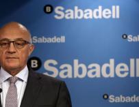 El presidente del Banco Sabadell, Josep Oliú