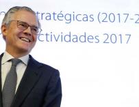 El presidente de la Comisión Nacional del Mercado de Valores (CNMV), Sebastián Albella. EFE JUAN CARLOS HIDALGO