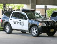 Fotografía de un coche de la policía de Milwaukee.