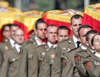 Funeral por los cinco militares que murieron en Hoyo de Manzanares