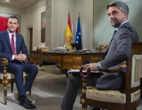 Dentro de la entrevista a Sánchez en TVE: 48 horas de preparativos en La Moncloa