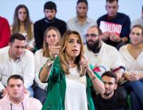 Susana Díaz, candidata socialista a la Junta de Andalucía / EFE
