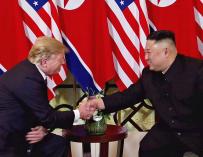 Trump y Kim Jong-un se han reunido por segunda vez en Hanoi. /EFE