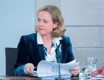 Nadia Calviño, en el Consejo de Ministros / Pool Moncloa