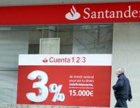 Oficina de Banco Santander. Europa Press