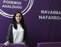 La candidata de Unidas Podemos al Congreso de los Diputados, Ione Belarra, en imagen de archivo (EFE).