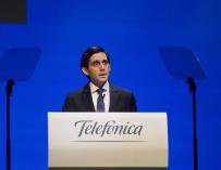 Álvarez Pallete, Telefónica, junta 2018, accionistas