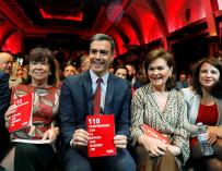 Sánchez con su programa de 100 medidas PSOE