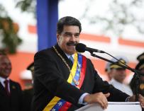 Nicolás Maduro en un acto en Ciudad Bolívar