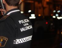 Agentes de la Policía Local de València