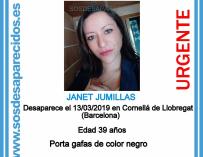 Aparece el coche de Janet Jumilla, mujer desaparecida hace seis días en Cornellá