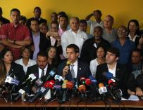El presidente de la Asamblea Nacional de Venezuela, Juan Guaidó. /EFE