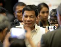El presidente de Filipinas, Rodrigo Duterte, en una reciente visita a Laos