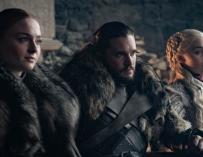 Sansa Stark, Jon Snow y Daenerys Targarien