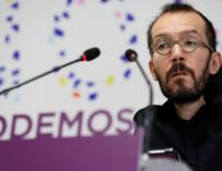 Foto: El portavoz de Podemos Pablo Echenique. (EFE)