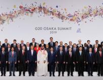 Foto de familia de los participantes en el G20. / G20