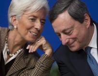 Draghi y Lagarde abren hoy la conferencia internacional del BCE en Sintra