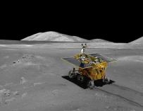 La sonda Chang'e 4 logró posarse en la cara oculta de la Luna