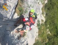 Imagen de archivo de un rescate montañero del Greim. /GUARDIA CIVIL/ GREIM