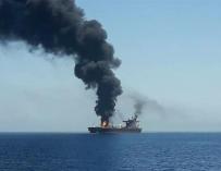 Posible ataque a un petrolero en el Golfo de Omán