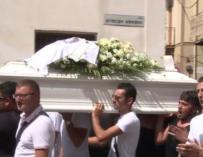Fotografía del funeral de Francesco Provenzano en Italia.
