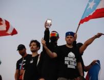 Ricky Martin, Tommy Torres, Bad Bunny y Residente, en las protestas de Puerto Rico