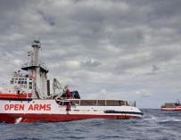 El barco de rescate "Open Arms". /EFE
