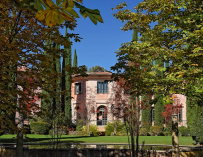 La histórica mansión de La Moraleja propiedad del fundador de Campofrío.