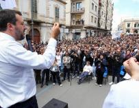 Matteo Salvini, en un acto