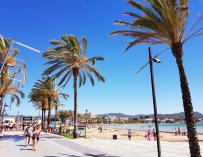 Sant Antoni de Portmany, recurso, Ibiza, playa, paseo, turismo, turistas