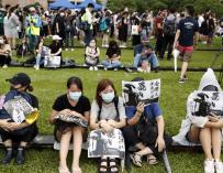 Protestas estudiantes Hong Kong