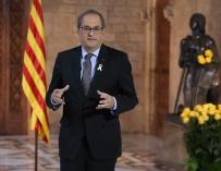 Torra reclama la mediación internacional para frenar la "represión" sobre Cataluña