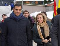 Nadia Calviño ha empezado a abrigarse ante la política económica que marca su jefe Pedro Sánchez