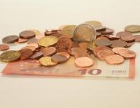 Fotografía de dinero en euros.