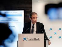 El presidente de Caixabank, Jordi Gual.