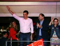 "Con Rivera no": el PSOE descorcha champán tras once años de fracasos