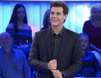 Christian Gálvez en los minutos finales de la última emisión de 'Pasapalabra'
