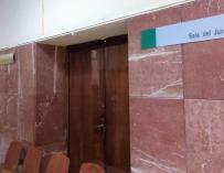 Sala de jurado de la Audiencia Provincial de Almería