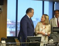 Ángel Ron y Ana Oramas en la comisión de investigación sobre la crisis