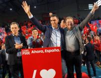 Sánchez, en un acto del PSOE en Elda, Alicante