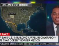 Un presentador se mofa de Trump por decir que construirá un muro en Colorado